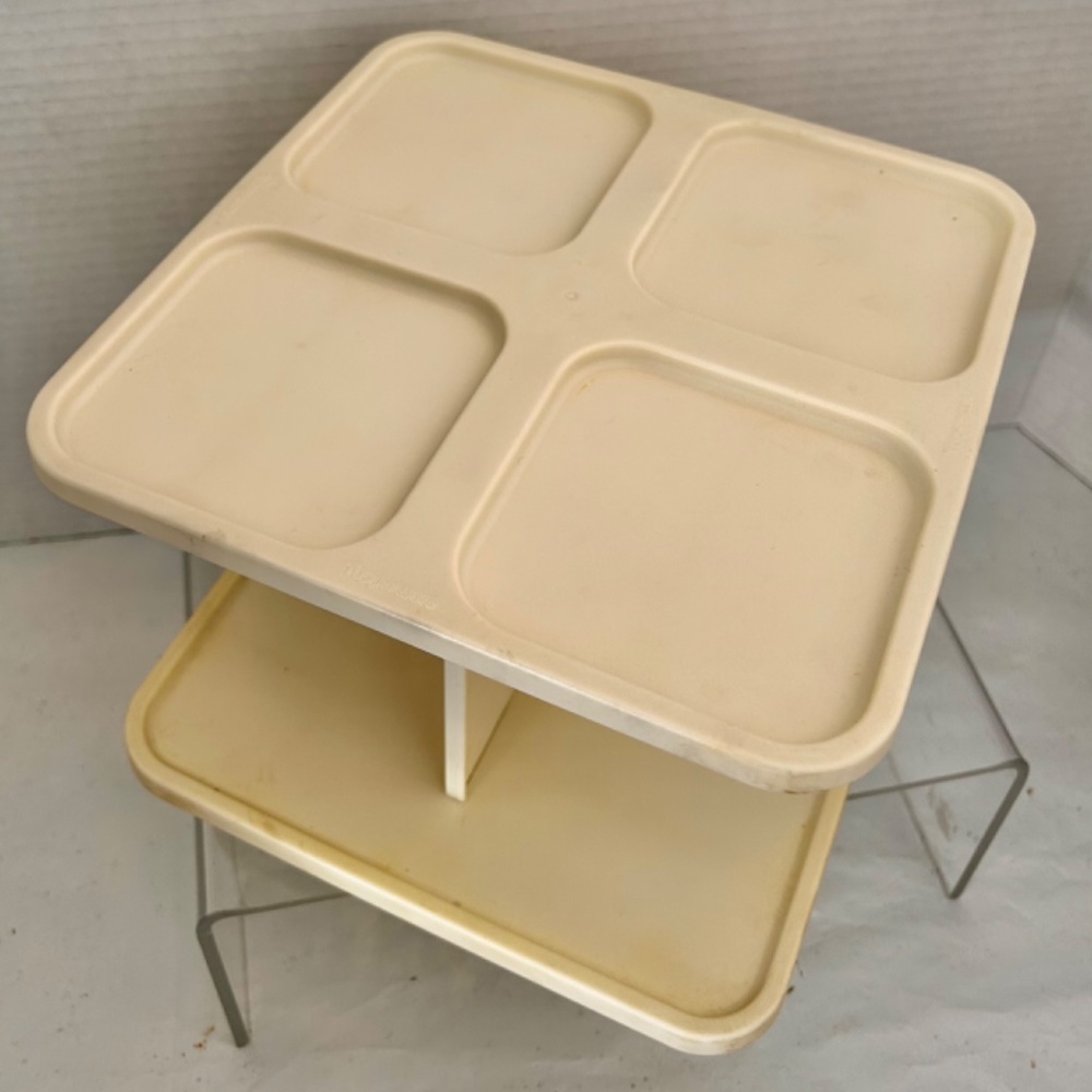 Tupperware Modular Mates Spice Container Carousel Rack Spinning Lazy Susan 2164A